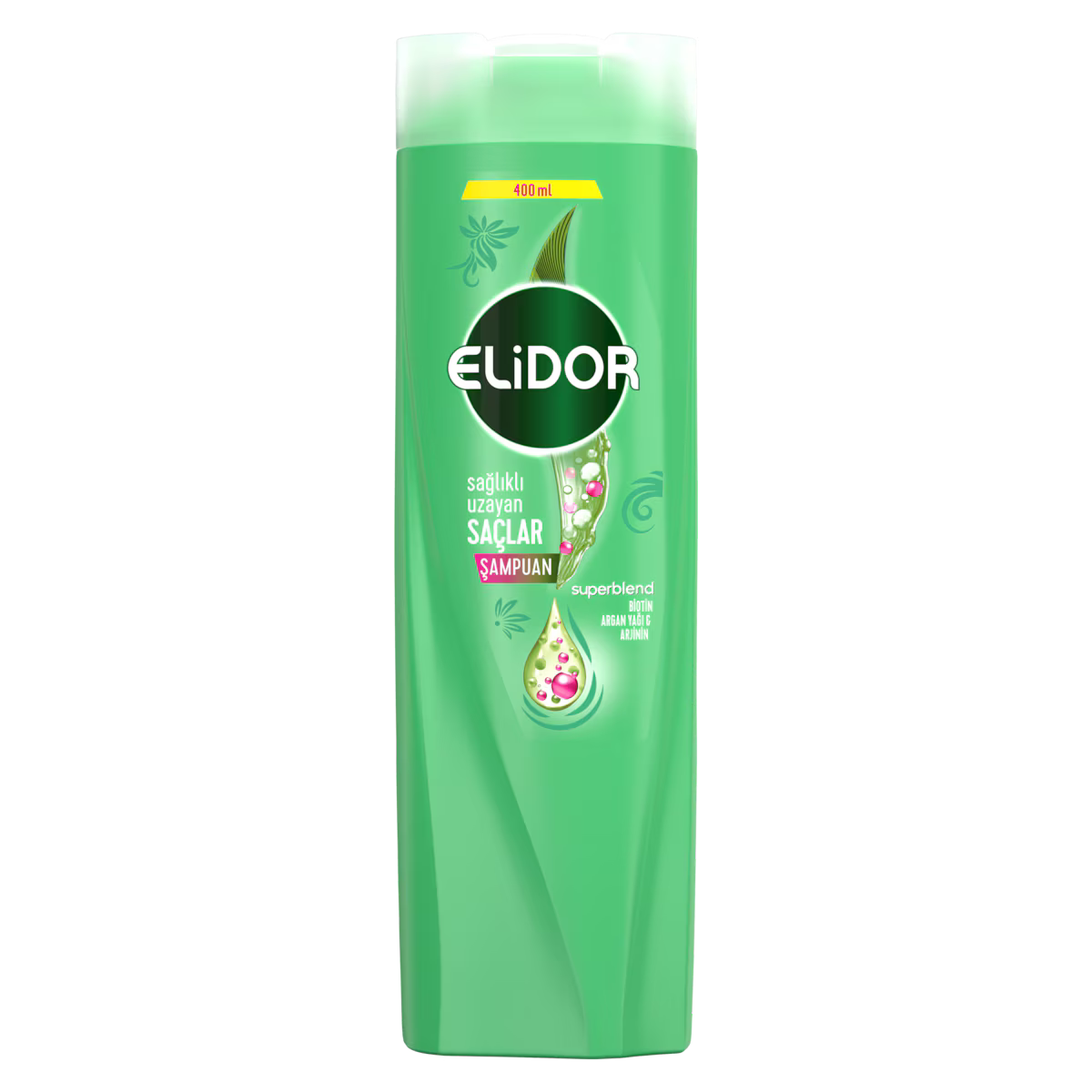 Elidor Healthy Growing Hair Shampoo Green 400ml