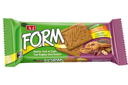 Eti Form Date Fig Chia Biscuit 50gr