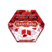 Hazerbaba Turkish Delight With Rose 250gr