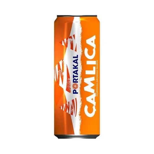 Camlica Portakal Aromali Gazoz Kutu 330ml