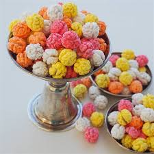 Colorful Candied Chickpeas