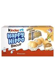 Kinder Happy Hippo Biscuit Noisette 103,5gr