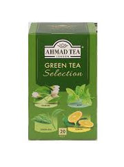 Ahmad Tea 20 Foil T-Bag Green Tea Selection 40gr