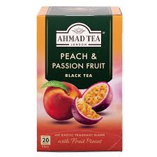 Ahmad Tea 20 Foil T-Bag Peach & Passion Fruit 40gr