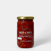 Green Land Food Crushed Red Chili In Oil With Seeds 11oz