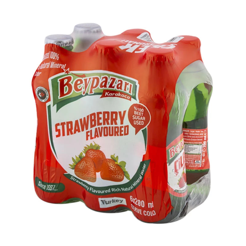 Beypazari Strawberry Sparkling Water 6*200ml