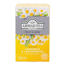 Ahmad Tea Herbal Chamomile & Lemongross20 T-Bag 30gr