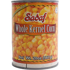 Sadaf Whole Kernel Corn 567gr