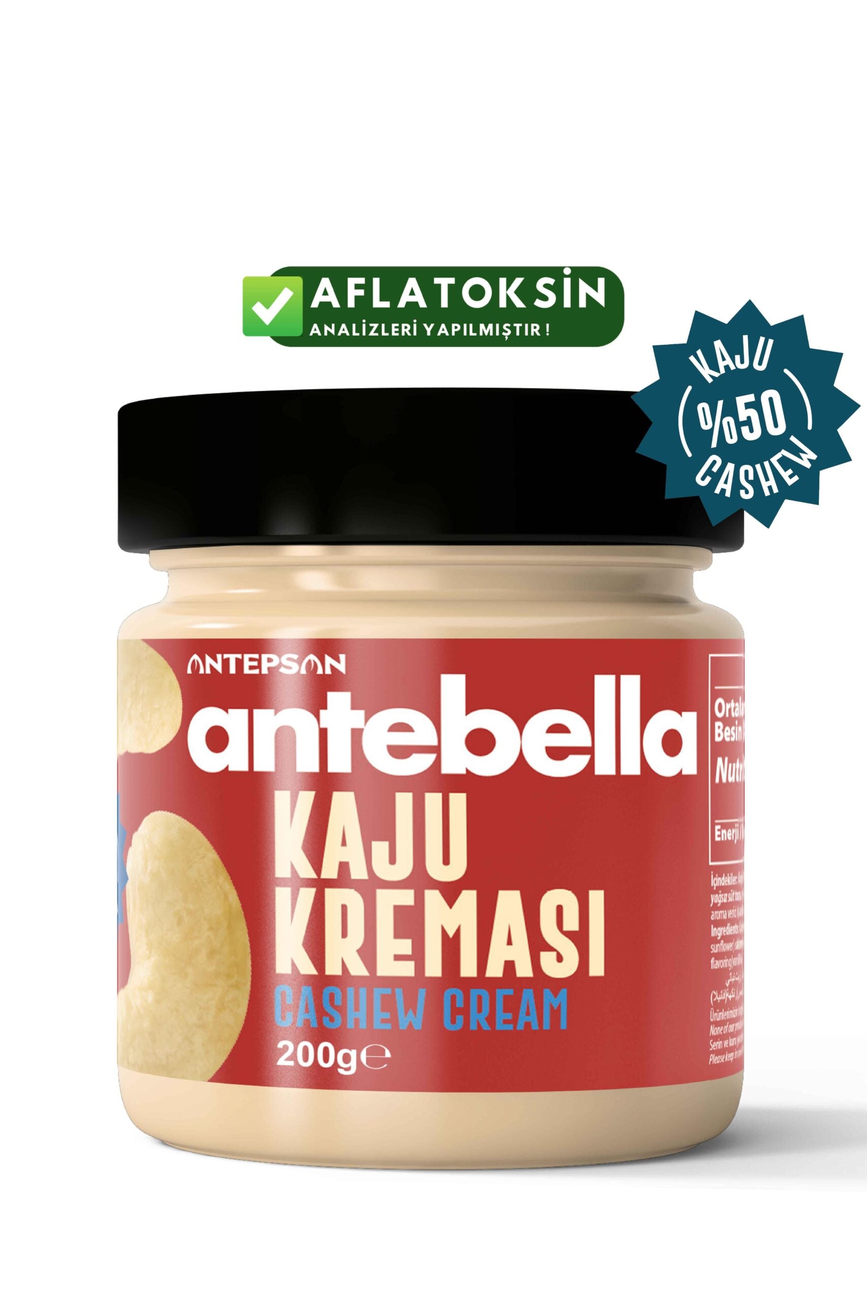 Antebella Cashew Paste 200gr