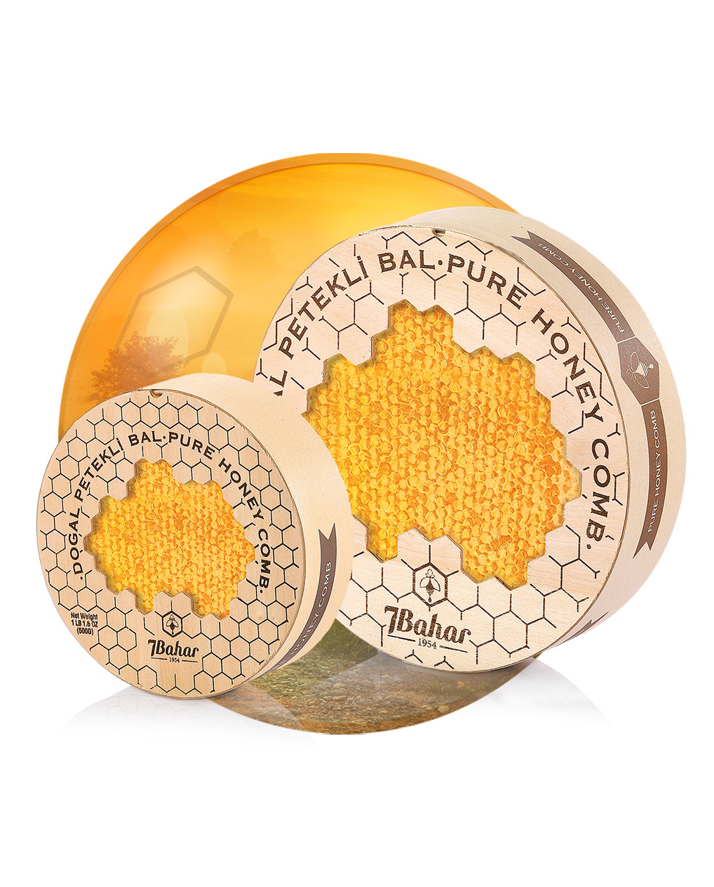 7 Bahar Honey Comb Wooden 500gr
