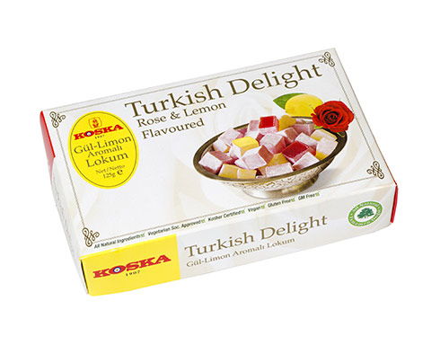 Koska Turkish Delight With Rose & Lemon 125gr
