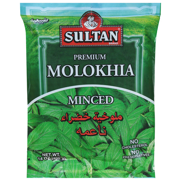 Sultan Minced Molokhiya In Plastic Pack 14oz