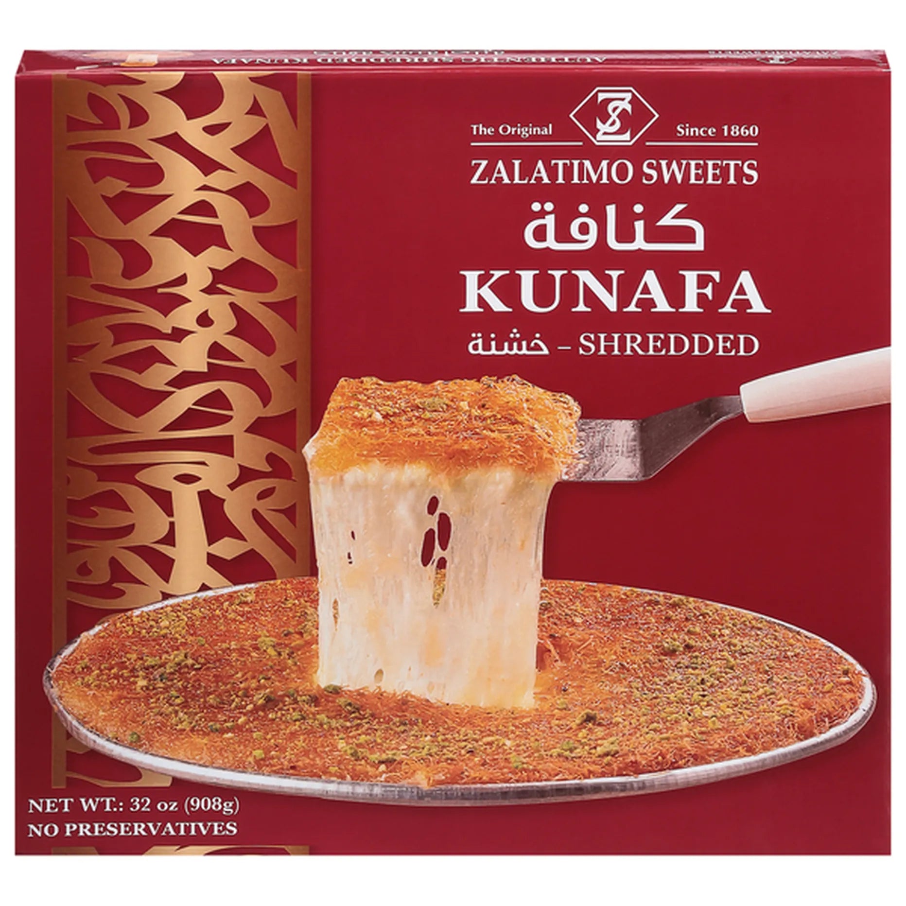Zalatimo Kunafa Fine In Box 32oz