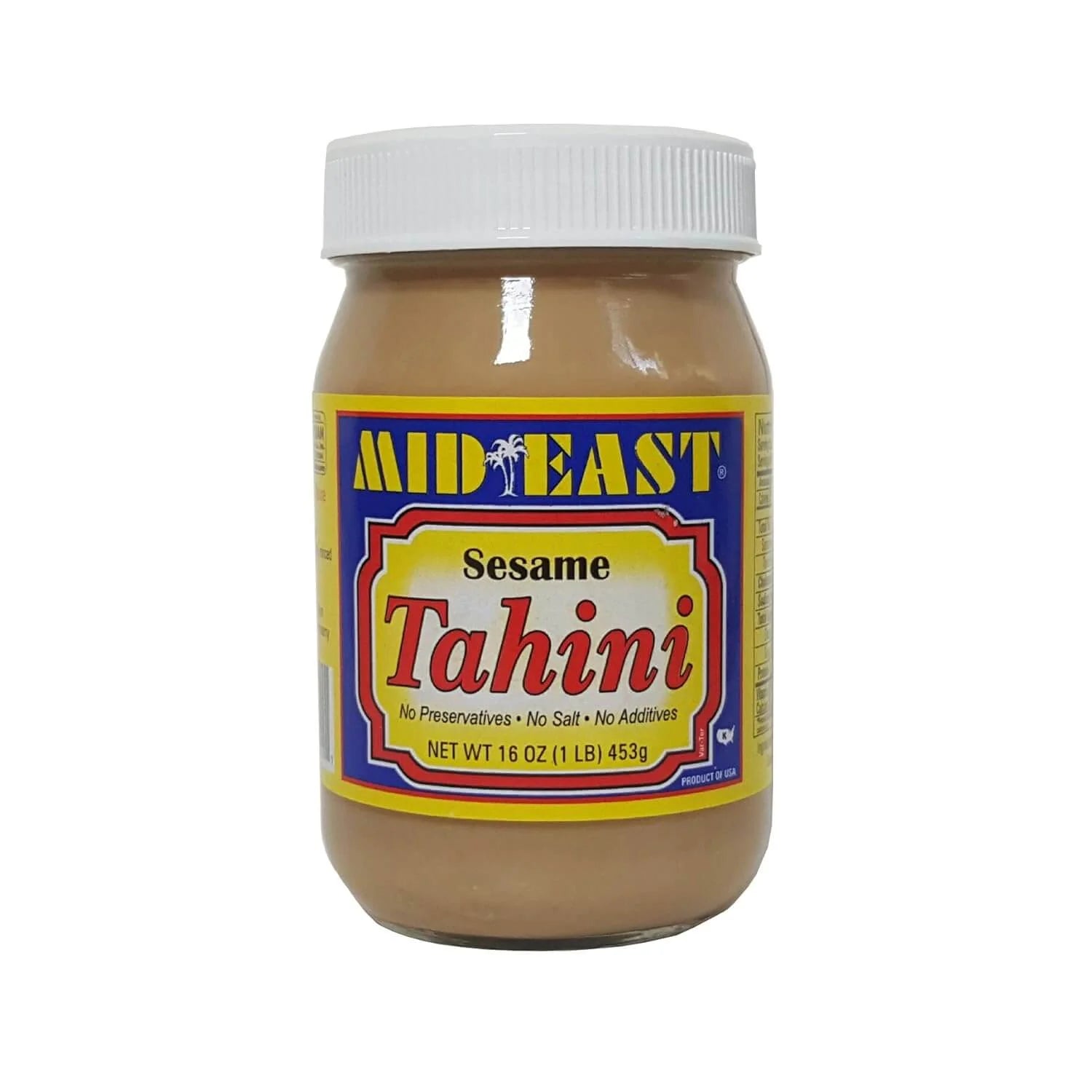 Mid East Tahini Jars 16oz