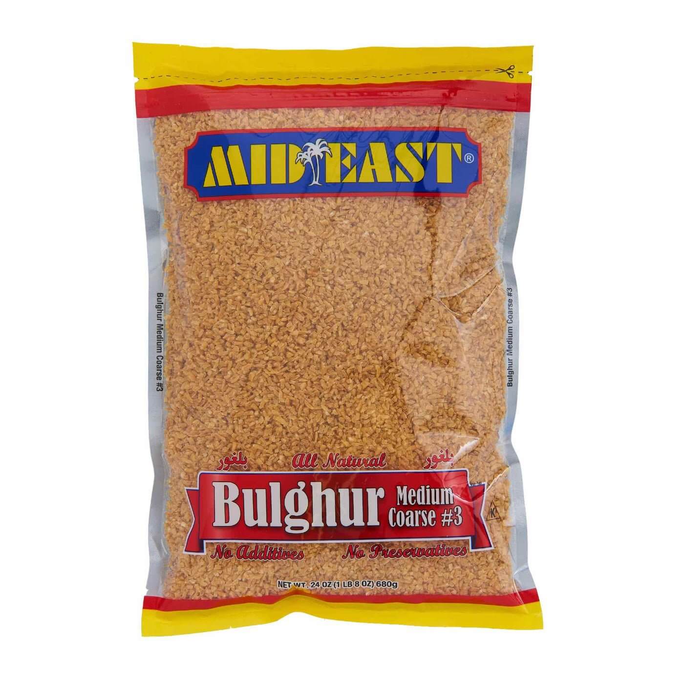 Mid East Bulgur #3 24oz