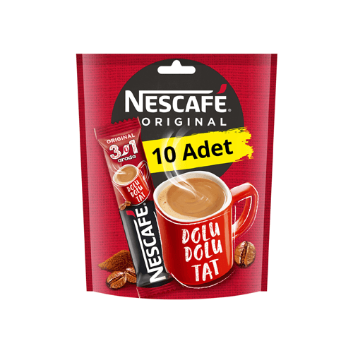 Nescafe 3u 1 Arada 10lu Original 175gr