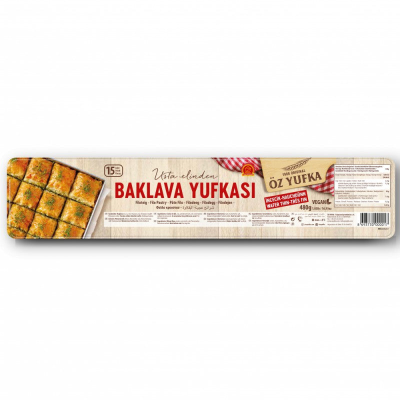 Ozyufka Premium Baklava Pastry 480gr