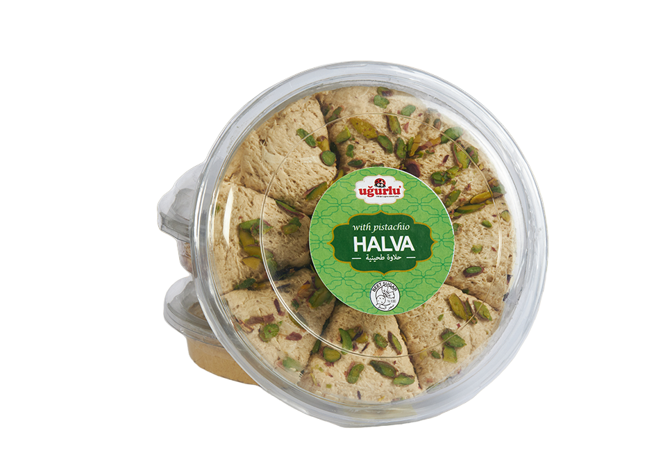 Ugurlu Round Halva With Pistachio 350gr