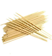 25pc Barbecue Bamboo Flat Stick