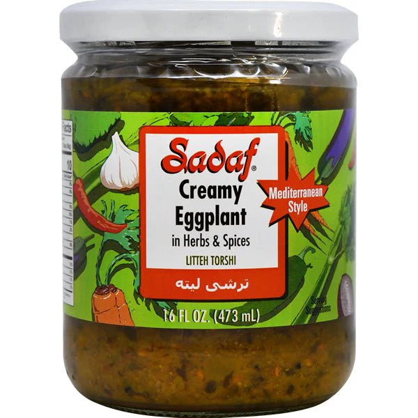 Sadaf Creamy Eggplant (Lifteh) 16oz