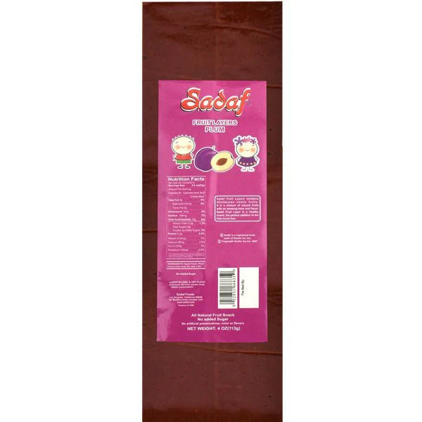 Sadaf Plum Fruit Layers 113gr