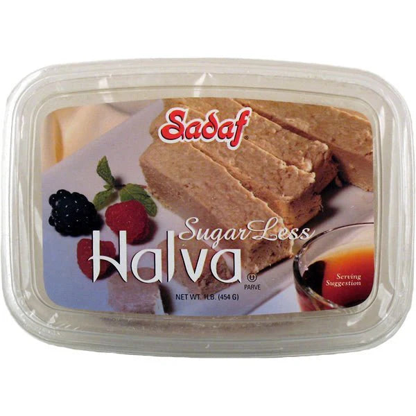 Sadaf Halva Sugar Less 16oz