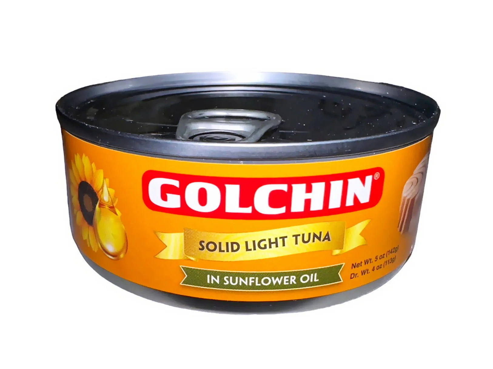Golchin Solid Light Tuna In Sunflower Oil 5oz