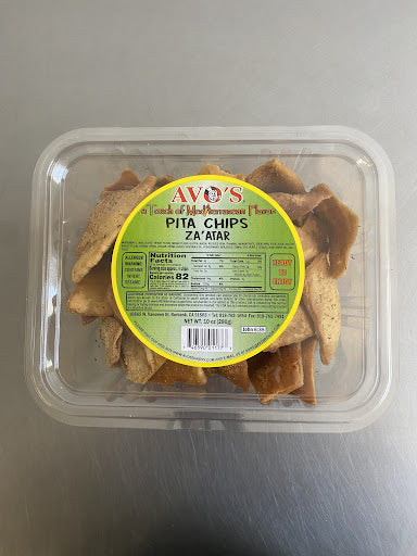 Avos Pita Chips Zatar 10oz