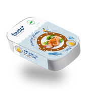 Feelo Salmon Fillet In Oil Poland 120gr