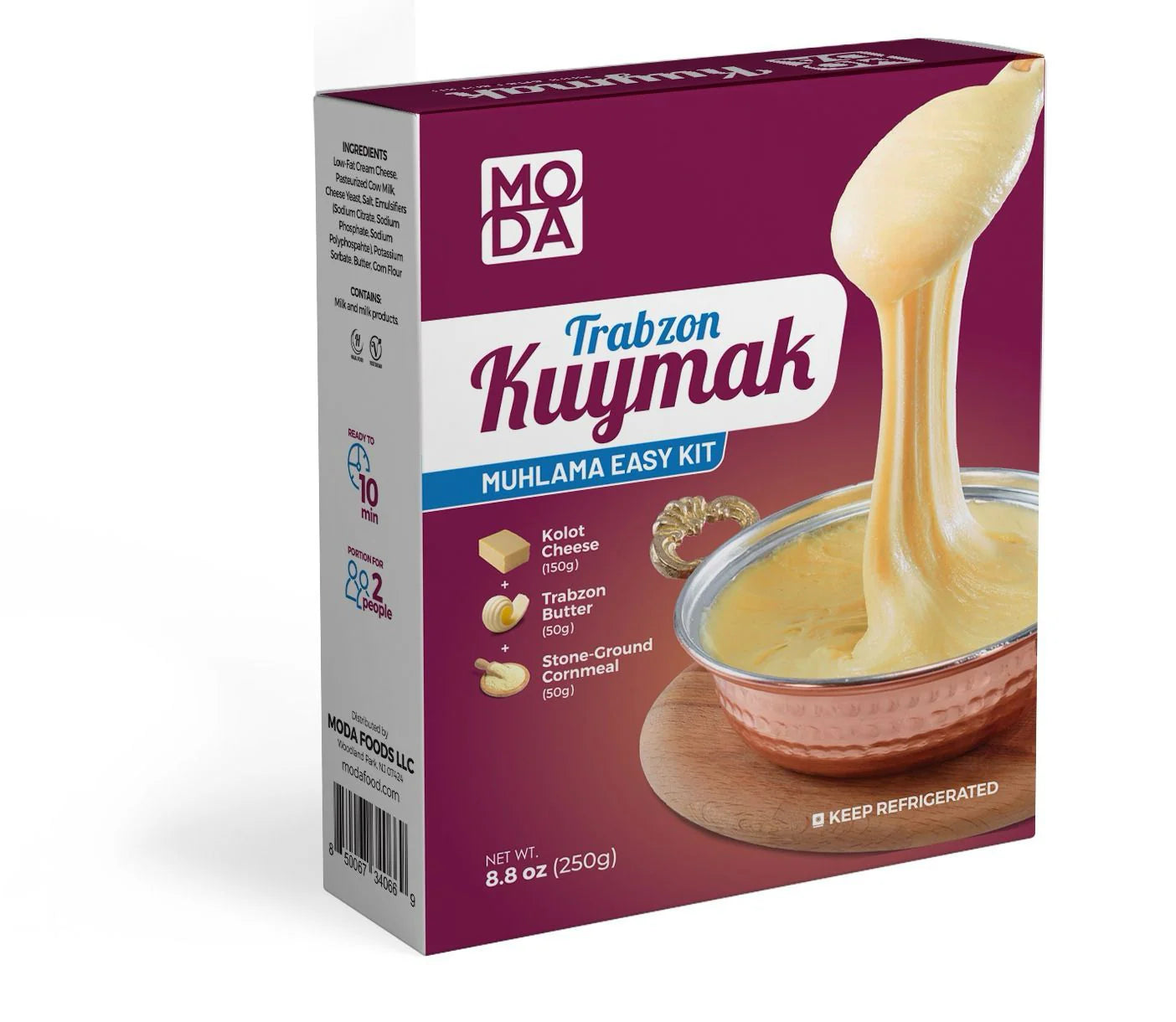 Moda Kuymak Kit Muhlama (Kolot Cheese) 150gr+Butter 50gr+Cornmeal 50gr) 250gr