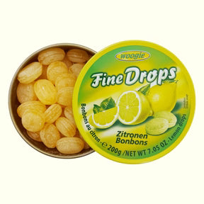 Woogie Fine Drops Lemon 200gr